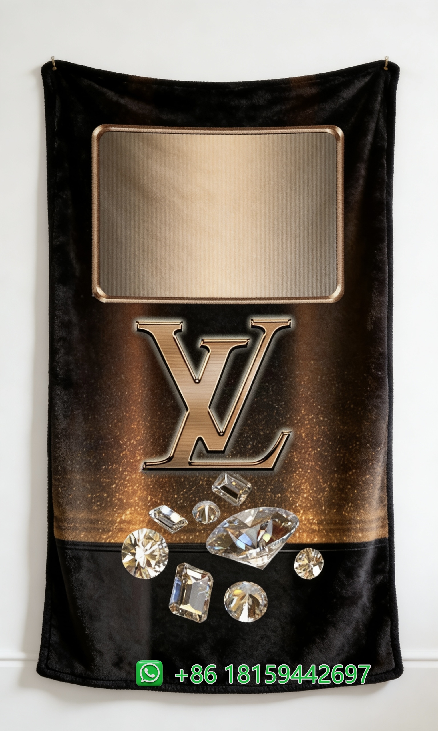 Louis Vuitton Throw Blankets